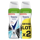Déodorant atomiseur "Lot de 2" - REXONA en promo chez Carrefour Montreuil à 4,34 €