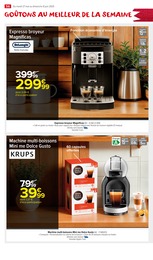 Prix et réduction Delonghi dans le prospectus Carrefour Market en cours Offre Delonghi dans le catalogue Carrefour Market du moment à la page 58