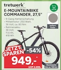 E-MOUNTAINBIKE COMMANDER, 27,5" von tretwerk für 949,00 € bei Marktkauf im Angebot E-MOUNTAINBIKE COMMANDER, 27,5" von tretwerk im aktuellen Marktkauf Prospekt