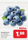 nah&frisch Recke - Heidelbeeren Angebot im Prospekt Heidelbeeren bei nah&frisch im Recke Prospekt für 1,88 €