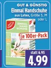 Einmal Handschuhe Angebote von Gut & Günstig bei EDEKA Gießen für 4,99 €