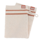 Set de 2 gants de toilette Coton dans le catalogue Maxi Bazar