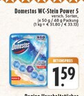 WC-Stein Power 5 Angebote von Domestos bei E center Brühl für 1,59 €