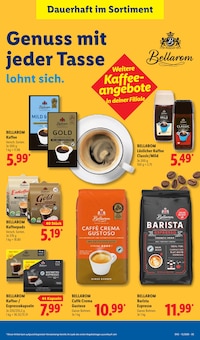 Kaffee im Lidl Prospekt "LIDL LOHNT SICH" mit 68 Seiten (Bergkamen)