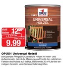 Universal Holzöl im Angebot bei Herbrügger in Hemer Universal Holzöl Angebote von Opus bei Herbrügger Hemer für 9,99 €