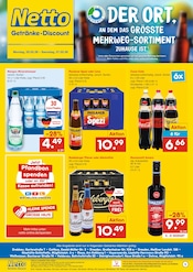 Aktueller Netto Marken-Discount Prospekt mit Bier, "DER ORT, AN DEM DU IMMER AUSGEZEICHNETE PREISE FINDEST.", Seite 1
