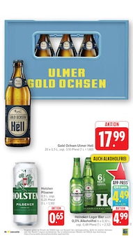 Bier im aktuellen EDEKA Prospekt (Aalen) Bier im EDEKA Prospekt "Aktuelle Angebote" mit 51 Seiten (Aalen)