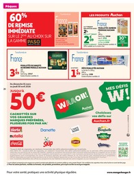 Prix et réduction Feuilleté dans le prospectus Auchan Hypermarché en cours Offre Feuilleté dans le catalogue Auchan Hypermarché du moment à la page 20