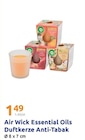 Essential Oils Duftkerze Anti-Tabak im Angebot bei Action in Aschaffenburg Essential Oils Duftkerze Anti-Tabak Angebote von Air Wick bei Action Aschaffenburg für 1,49 €