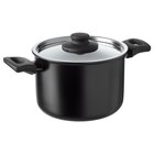 Aktuelles Topf mit Deckel schwarz 3 l Angebot bei IKEA in Berlin ab 19,99 €