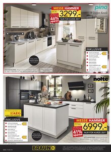 Küche im BRAUN Möbel-Center Prospekt "HAUSMESSE" mit 20 Seiten (Freiburg (Breisgau))
