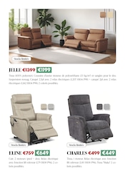 Fauteuil Releveur Angebote im Prospekt "Soldes jusqu'à -70% du 01/07 au 31/07" von Crack Fauteuil Releveur Angebote im Prospekt "Soldes jusqu'à -70% du 01/07 au 31/07" von Crack auf Seite 10