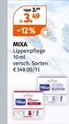 Lippenpflege von Mixa im aktuellen Müller Prospekt für 3,49 €