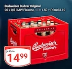 Budvar Original im Angebot bei GLOBUS in Krefeld Budvar Original Angebote von Budweiser bei GLOBUS Krefeld für 14,99 €