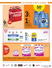 Promos Perrier dans le catalogue "À CE PRIX POURQUOI RÉSISTER ? SPÉCIAL GLACES" de E.Leclerc Perrier en promo dans le catalogue E.Leclerc à la page 9
