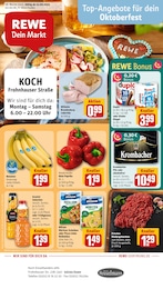 REWE Prospekt für Essen mit 31 Seiten REWE Prospekt für Essen: "Dein Markt", 31 Seiten, 15.09.2025 - 20.09.2025