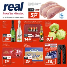 Real Prospekt für Karlsruhe mit 24 Seiten Real Prospekt für Karlsruhe: "Aktuelle Angebote", 24 Seiten, 04.10.2022 - 08.10.2022