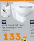 Wand-Tiefspül-WC Bau im Angebot bei Globus-Baumarkt in Maintal Wand-Tiefspül-WC Bau Angebote von Grohe bei Globus-Baumarkt Maintal für 133,00 €