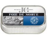 FOIE DE MORUE - 120 G - JACQUES GONIDEC - NaturéO à Créteil FOIE DE MORUE - 120 G - JACQUES GONIDEC en promo chez NaturéO Créteil à 3,49 €
