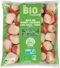 Noix de Saint-Jacques Pérou ASC bio - LE BIO PAR PICARD en promo chez Picard Noix de Saint-Jacques Pérou ASC bio - LE BIO PAR PICARD dans le catalogue Picard