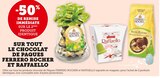 Promo -50% de remise immédiate sur le 2ème produit identique sur tout le chocolat de Pâques Ferrero Rocher et Raffaello à  dans le catalogue Super U à Saint-Michel-Chef-Chef