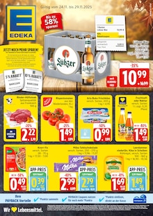 EDEKA Prospekt der KW 47 "Top Angebote" Aktueller EDEKA Prospekt "Top Angebote" Seite 1 von 12 Seiten