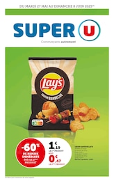 Prospectus Supermarchés Super U en cours, Super U, 12 pages, 27/05/2025 - 08/06/2025 Catalogue Supermarchés Super U en cours à Ychoux et alentours, Super U, 12 pages, 27/05/2025 - 08/06/2025