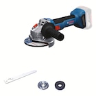 Meuleuse d’angle sans fil GWS 18V-8 Li-ion AMPShare 125mm - BOSCH en promo chez Screwfix Meuleuse d’angle sans fil GWS 18V-8 Li-ion AMPShare 125mm - BOSCH dans le catalogue Screwfix