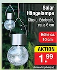 Solar Hängelampe Angebote bei Zimmermann Laatzen für 1,99 €