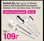 Besteck-Set Angebote bei Opti-Wohnwelt Bamberg für 109,00 €