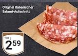 Original italienischer Salami-Aufschnitt für 2,59 € bei GLOBUS im Angebot Original italienischer Salami-Aufschnitt im aktuellen GLOBUS Prospekt