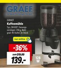 Kaffeemühle Angebote von GRAEF bei Lidl Nürtingen für 139,00 €