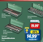 HEX-Bit-Steckschlüsselsatz, 18-teilig von Parkside bei Lidl im Angebot HEX-Bit-Steckschlüsselsatz, 18-teilig von Parkside im aktuellen Lidl Prospekt