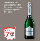 Sekt im Angebot bei GLOBUS in Neubrandenburg Sekt Angebote von Geldermann bei GLOBUS Neubrandenburg für 7,99 €