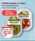Antipasti oder Tapas Angebote von Globus bei GLOBUS Erlangen für 5,50 €