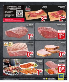 Steak im EDEKA Prospekt "Wir lieben Lebensmittel." mit 31 Seiten (Regensburg)