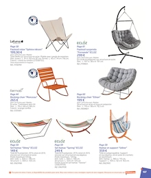 Prix et réduction Lafuma dans le prospectus Jardiland en cours Offre Lafuma dans le catalogue Jardiland du moment à la page 107