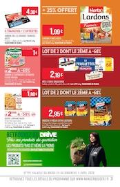 Promos Jambon Cru dans le catalogue "C'EST TOUS LES JOURS LE MARCHÉ" de Supermarchés Match Jambon Cru en promo dans le catalogue Supermarchés Match à la page 31