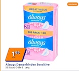 Damenbinden Sensitive bei Action im Dinslaken Prospekt für 1,99 €