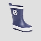 Bottes de pluie Trappeur bleu marine bébé garçon - La Halle Bottes de pluie Trappeur bleu marine bébé garçon à 17,99 € dans le catalogue La Halle