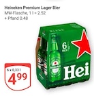 GLOBUS Wittlich - Premium Lager Bier Angebot im Prospekt Premium Lager Bier bei GLOBUS im Wittlich Prospekt für 4,99 €
