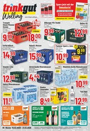 Getränkemärkte Prospekt von Trinkgut Gronau Trinkgut Prospekt: "Aktuelle Angebote", 10 Seiten, 16.02.2026 - 21.02.2026