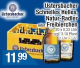 Schnelles Helles von Ustersbacher im aktuellen Getränke City Prospekt für 11,99 €