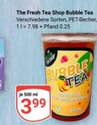 Bubble Tea im Angebot bei GLOBUS in Völklingen Bubble Tea Angebote von The Fresh Tea Shop bei GLOBUS Völklingen für 3,99 €