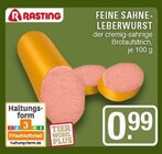 Feine Sahne-Leberwurst im Angebot bei EDEKA in Haltern am See Feine Sahne-Leberwurst Angebote von Rasting bei EDEKA Haltern am See für 0,99 €