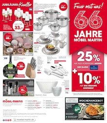 Tafel-Set im Möbel Martin Prospekt "Feier dein Zuhause!" mit 20 Seiten (Mannheim)