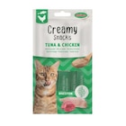 Friandise en crème pour chat thon et poulet Bubimex Creamy x 4 - 60 g à Botanic dans Vieux