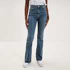 Jeans flare 5 poches denim dirty femme à La Halle dans Valliquerville Jeans flare 5 poches denim dirty femme à La Halle dans Valliquerville