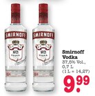 Vodka Angebote von Smirnoff bei E center Baden-Baden für 9,99 €
