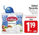 Mozzarella im EDEKA Prospekt Mozzarella von Galbani im aktuellen EDEKA Prospekt für 1,19 €